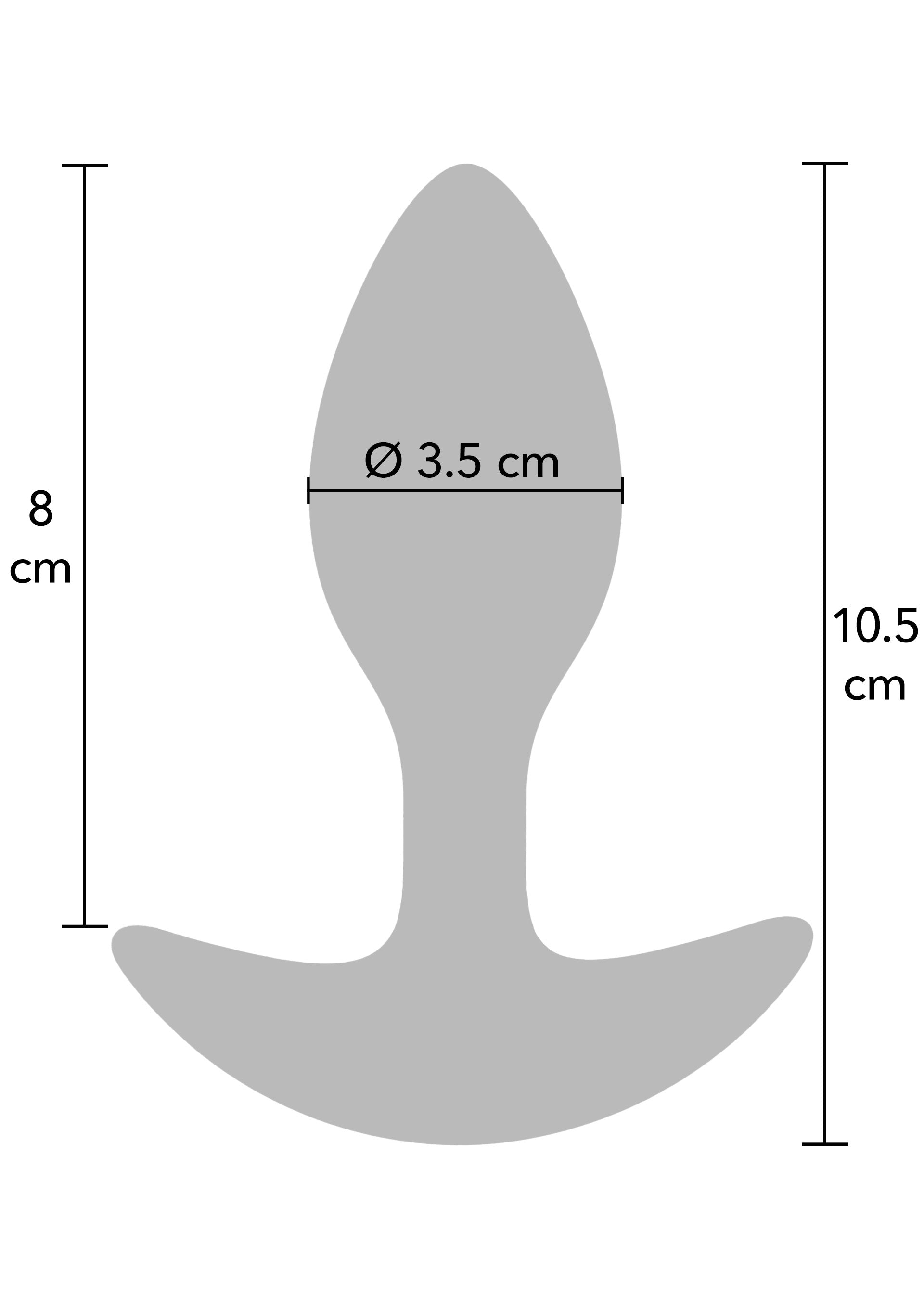 Weighted Anal Plug 185g HIDDEN DESIRE EU Weighted Anal Plug 185g HIDDEN DESIRE EU